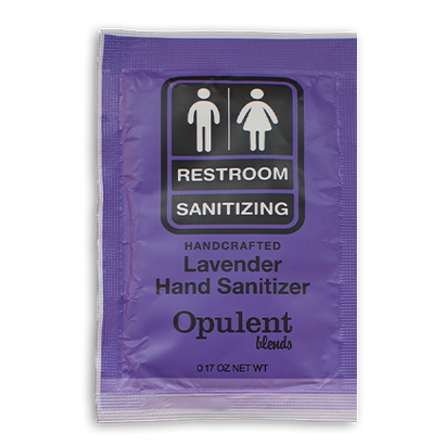 Hand Sanitizer Single Use Packet - Lavender